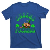 Cheers Fuckers Irish Shamrock St Patricks Day Tee Meaningful Gift T-Shirt