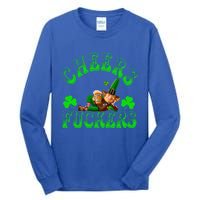 Cheers Fuckers Irish Shamrock St Patricks Day Tee Meaningful Gift Tall Long Sleeve T-Shirt