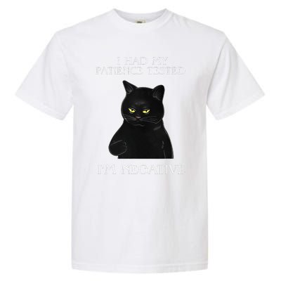 Cat Funny I Had My Patience Tested Im Negative Garment-Dyed Heavyweight T-Shirt