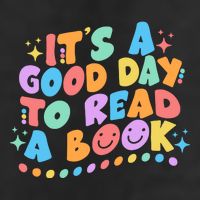 Cute Funny It's A Good Day To Read A Book 7 Panel Mesh Trucker Snapback Hat