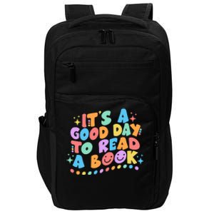 Cute Funny It's A Good Day To Read A Book Impact Tech Backpack