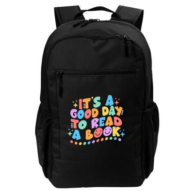 Cute Funny It's A Good Day To Read A Book Daily Commute Backpack