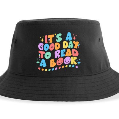 Cute Funny It's A Good Day To Read A Book Sustainable Bucket Hat