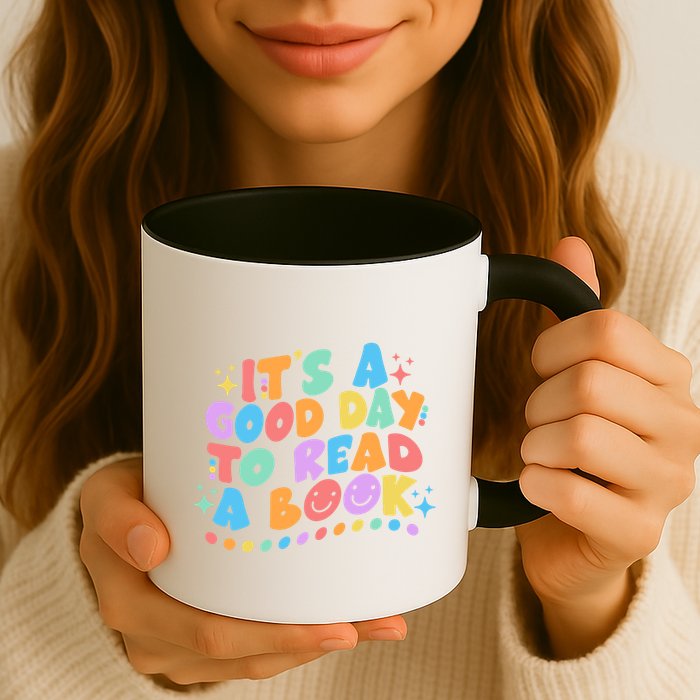 Cute Funny It's A Good Day To Read A Book Mug