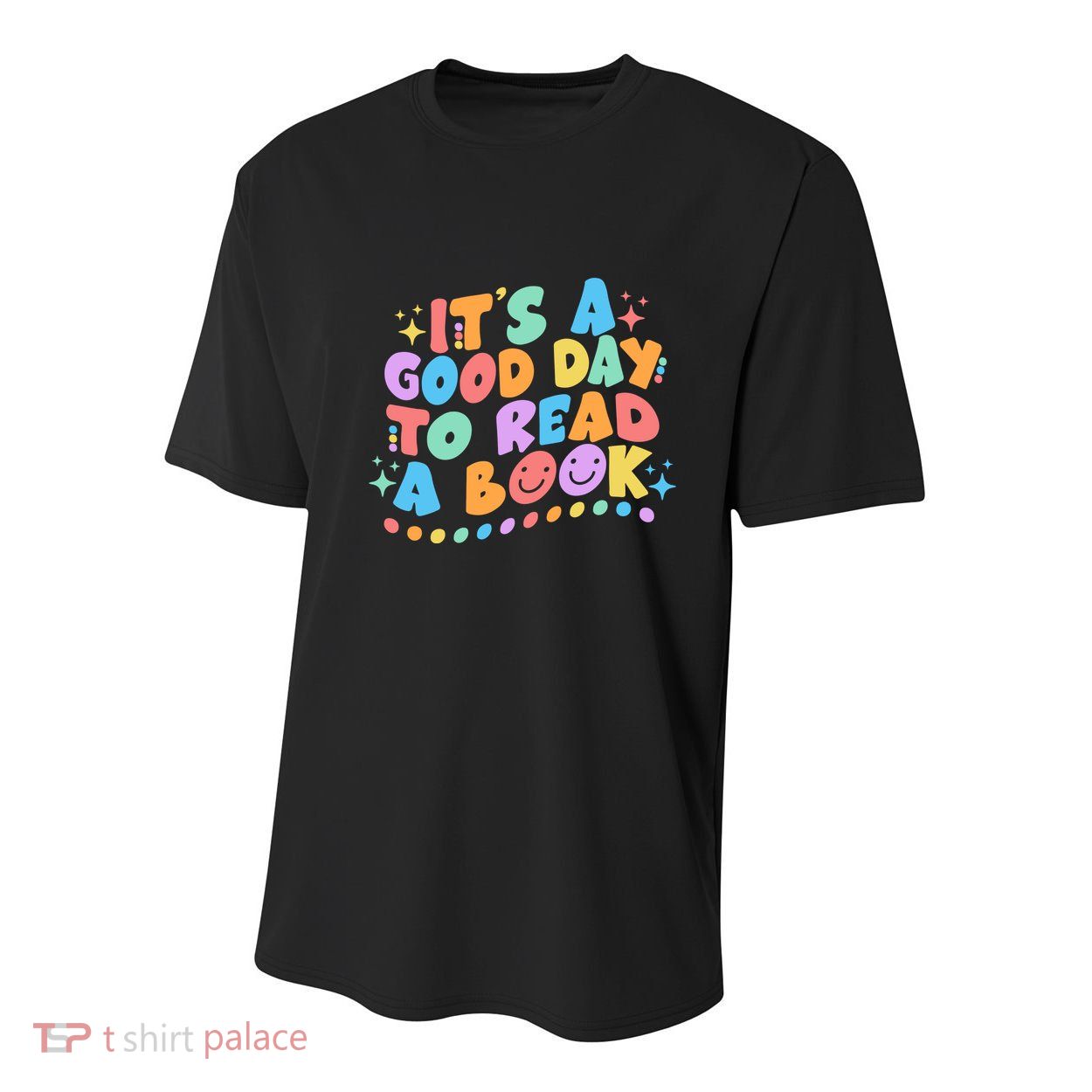 Cute Funny It's A Good Day To Read A Book Youth Performance Sprint T-Shirt