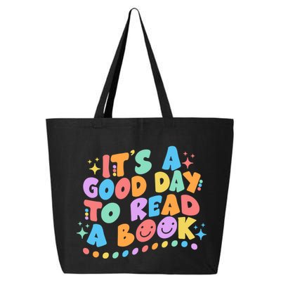 Cute Funny It's A Good Day To Read A Book 25L Jumbo Tote
