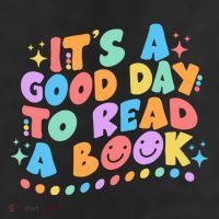 Cute Funny It's A Good Day To Read A Book 25L Jumbo Tote