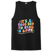 Cute Funny It's A Good Day To Read A Book PosiCharge Competitor Tank