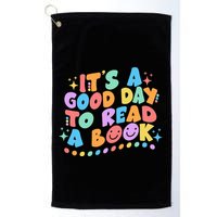 Cute Funny It's A Good Day To Read A Book Golf Towel