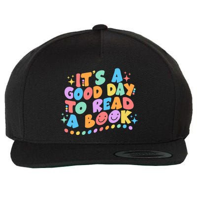 Cute Funny It's A Good Day To Read A Book Wool Snapback Cap
