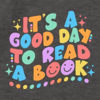 Cute Funny It's A Good Day To Read A Book Vector Backpack