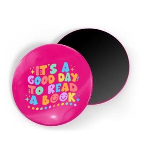 Cute Funny It's A Good Day To Read A Book Magnet