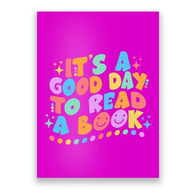 Cute Funny It's A Good Day To Read A Book Poster