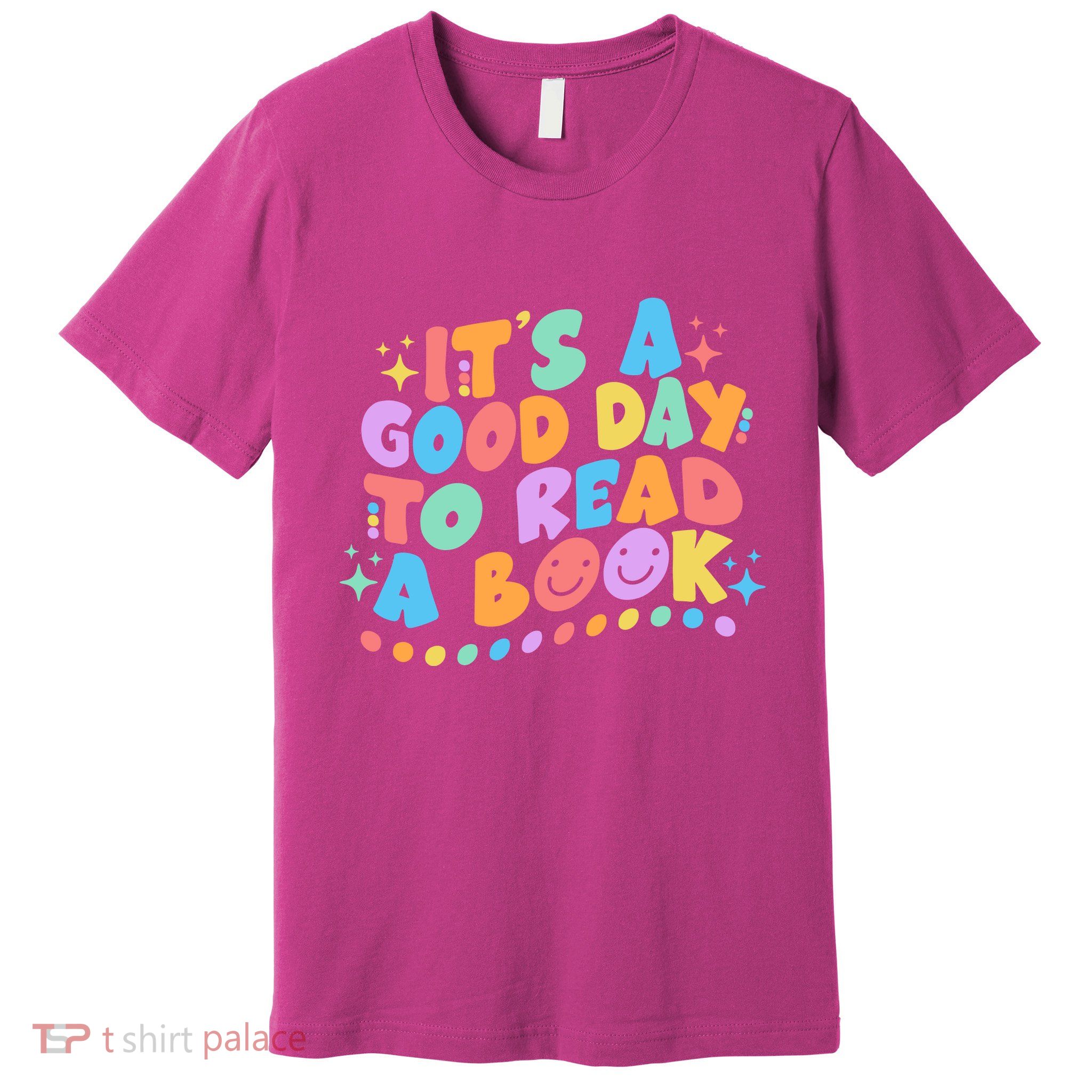 Cute Funny It's A Good Day To Read A Book Premium T-Shirt