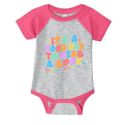 Cute Funny It's A Good Day To Read A Book Infant Baby Jersey Bodysuit