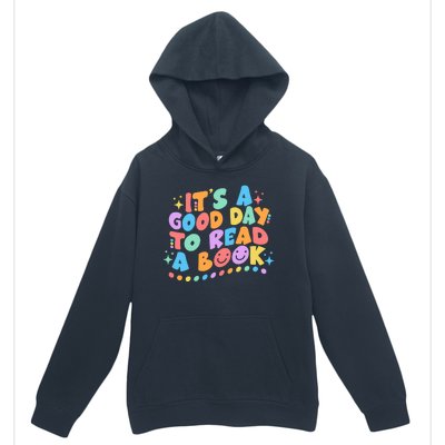 Cute Funny It's A Good Day To Read A Book Urban Pullover Hoodie