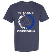 Classic Freedom Israel I Am With Israel Garment-Dyed Heavyweight T-Shirt