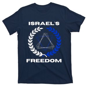 Classic Freedom Israel I Am With Israel T-Shirt