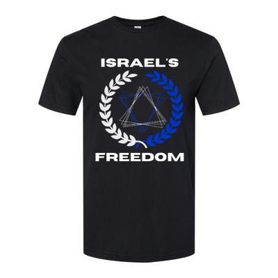 Classic Freedom Israel I Am With Israel Softstyle® CVC T-Shirt