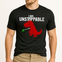 Cute & Funny I Am Unstoppable T-Rex Dinosaur Performance Shirt
