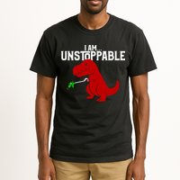 Cute & Funny I Am Unstoppable T-Rex Dinosaur Tall T-Shirt