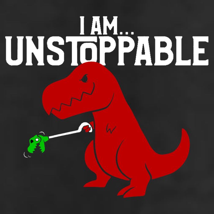 Cute & Funny I Am Unstoppable T-Rex Dinosaur Hat