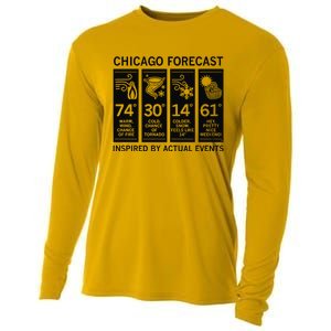 Chicago Forecast Inspired By Actual Events Cooling Performance Long Sleeve Crew