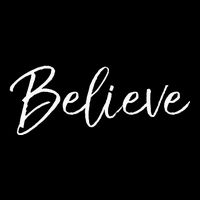 Christian Faith In Christ Quote Christmas Saying Believe 16 in Basic Backpack