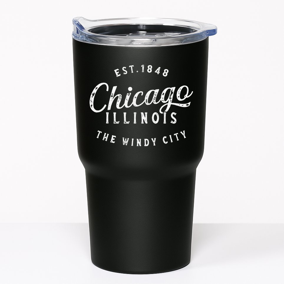Chicago funny Illinois Chicago Gift Chicago Tumbler