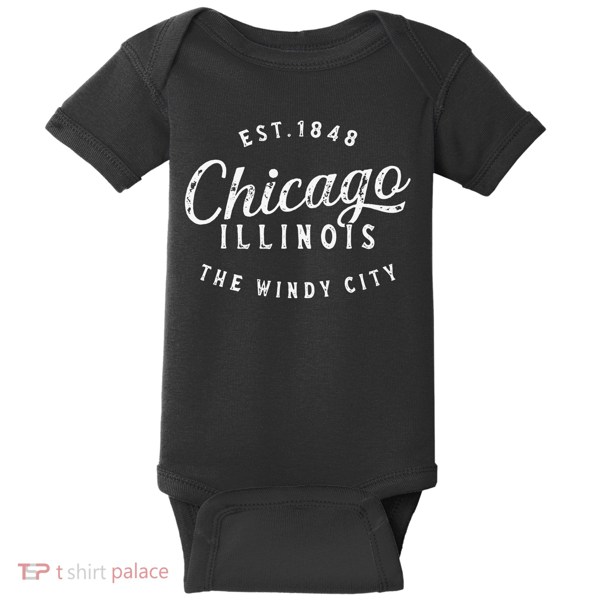 Chicago funny Illinois Chicago Gift Chicago Baby Bodysuit