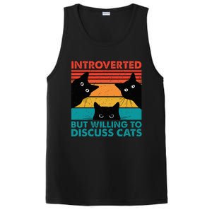 Cat Funny Introverted But Willing To Discuss Cats PosiCharge Competitor Tank