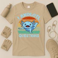 CAT Funny I Axolotl Questions T-Shirt