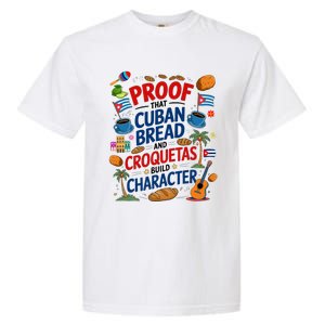 Cuban Flag Ideas & Hispanic Cuban Croquetas Garment-Dyed Heavyweight T-Shirt