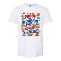 Cuban Flag Ideas & Hispanic Cuban Croquetas Softstyle CVC T-Shirt