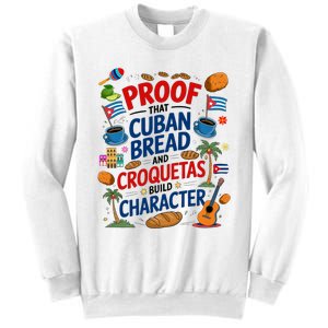 Cuban Flag Ideas & Hispanic Cuban Croquetas Sweatshirt