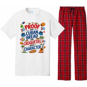 Cuban Flag Ideas & Hispanic Cuban Croquetas Pajama Set