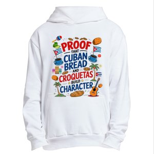 Cuban Flag Ideas & Hispanic Cuban Croquetas Urban Pullover Hoodie