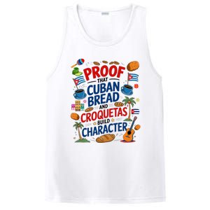 Cuban Flag Ideas & Hispanic Cuban Croquetas PosiCharge Competitor Tank