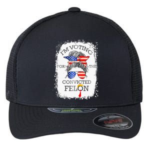 Convicted Felon IM Voting Convicted Felon Flexfit Unipanel Trucker Cap