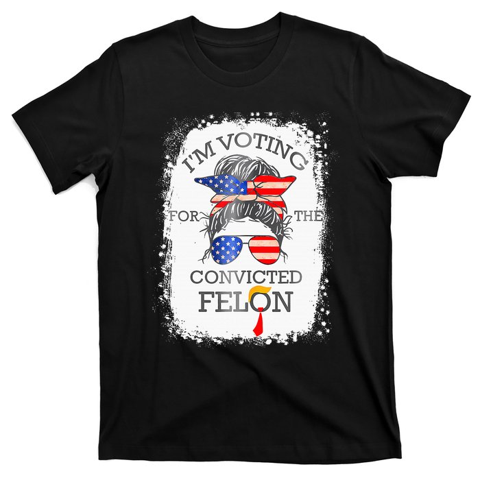 Convicted Felon IM Voting Convicted Felon T-Shirt