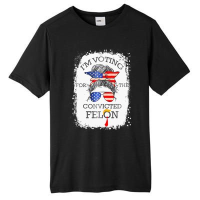 Convicted Felon IM Voting Convicted Felon Tall Fusion ChromaSoft Performance T-Shirt