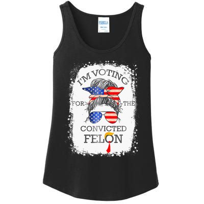 Convicted Felon IM Voting Convicted Felon Ladies Essential Tank