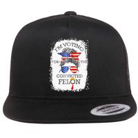 Convicted Felon IM Voting Convicted Felon Flat Bill Trucker Hat