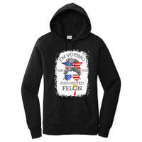 Convicted Felon IM Voting Convicted Felon Women's Pullover Hoodie