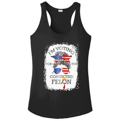 Convicted Felon IM Voting Convicted Felon Ladies PosiCharge Competitor Racerback Tank