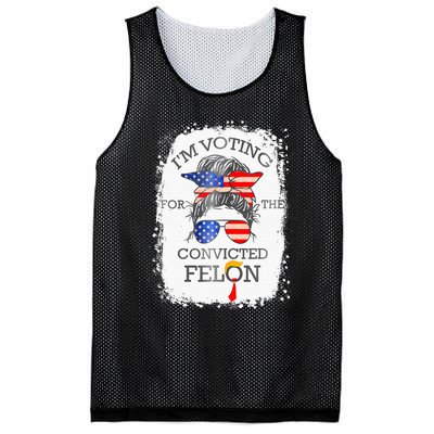 Convicted Felon IM Voting Convicted Felon Mesh Reversible Basketball Jersey Tank