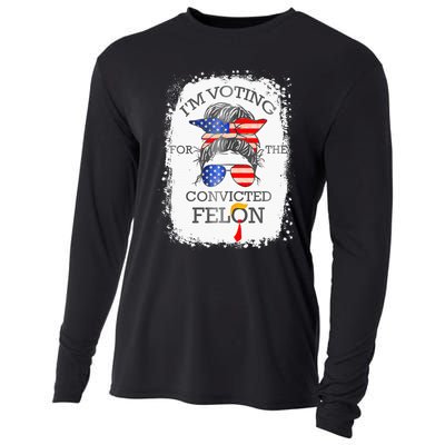 Convicted Felon IM Voting Convicted Felon Cooling Performance Long Sleeve Crew