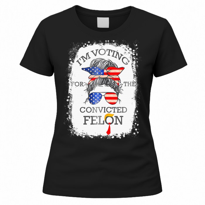 Convicted Felon IM Voting Convicted Felon Women's T-Shirt