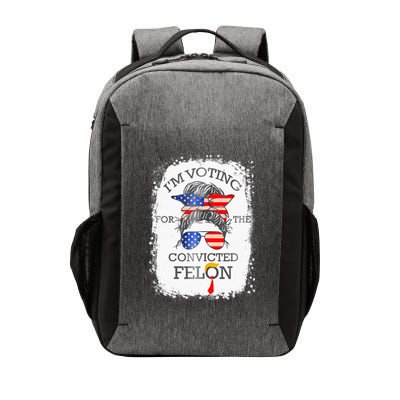 Convicted Felon IM Voting Convicted Felon Vector Backpack