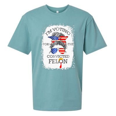 Convicted Felon IM Voting Convicted Felon Sueded Cloud Jersey T-Shirt